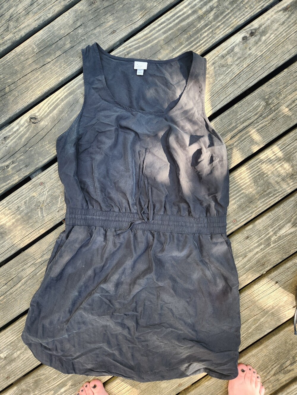 A New Day Xl Maxi Dress Black